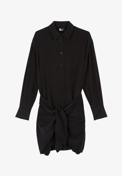 The Kooples Robe chemise - black