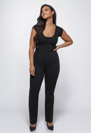 ROXI - Slim fit jeans - jet black