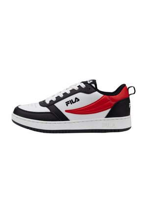 REGA NF - Sneakers laag - black-fila red