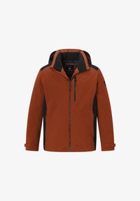 Unselected, burned orange black