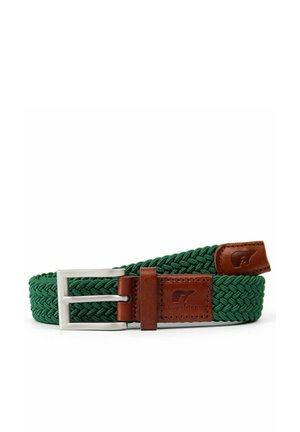 JUNIOR  - Ceinture tressée - pine green