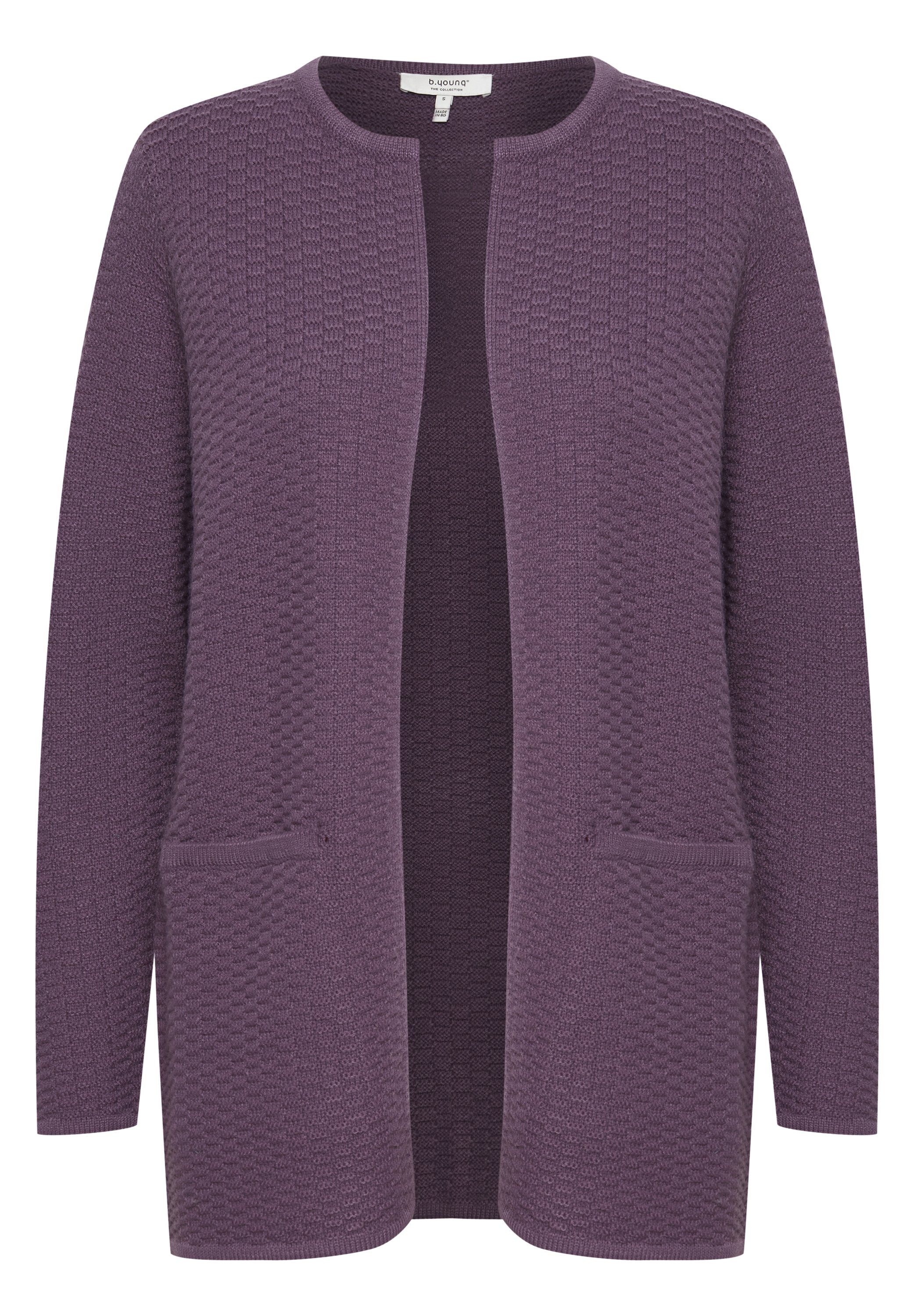 売れ筋商品|||ビーヤング ニット&セーター レディース アウター BYMANJA - Cardigan - grape jam b.young by Zalando BYMANJA - Cardigan - grape jam/purple