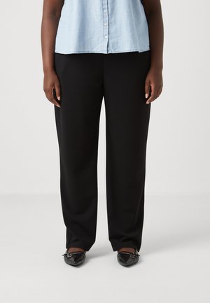 CARLAMA STRAIGHT - Pantalones - black