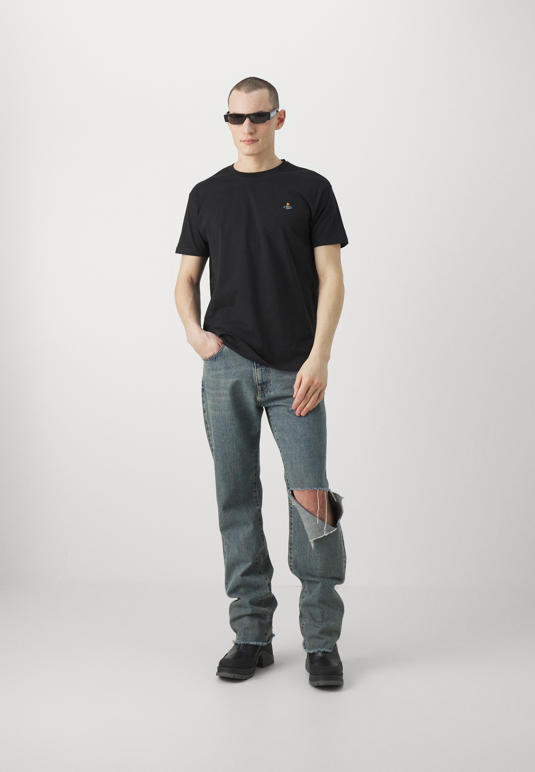 Vivienne Westwood CLASSIC ORB UNISEX - Basic T-shirt - black