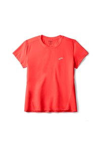 Brooks SPRINT FREE SHORT SLEEVE - Sport T-shirt - neo cayenne/rood