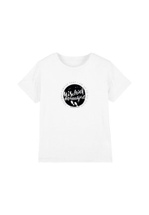 Cotton Soul, HARRY POTTER UP TO NO GOOD UNISEX - Print T-shirt - white