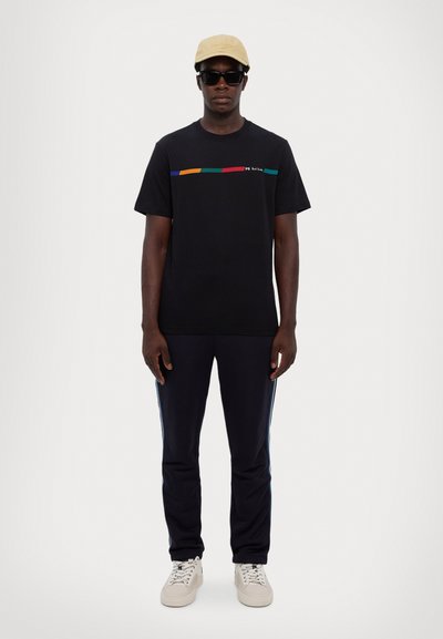 PS Paul Smith JOGGER ZEBRA - Tracksuit bottoms - dark blue