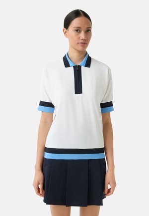 FUNKTIONS- ANDRINA - Poloshirt - off white/blau