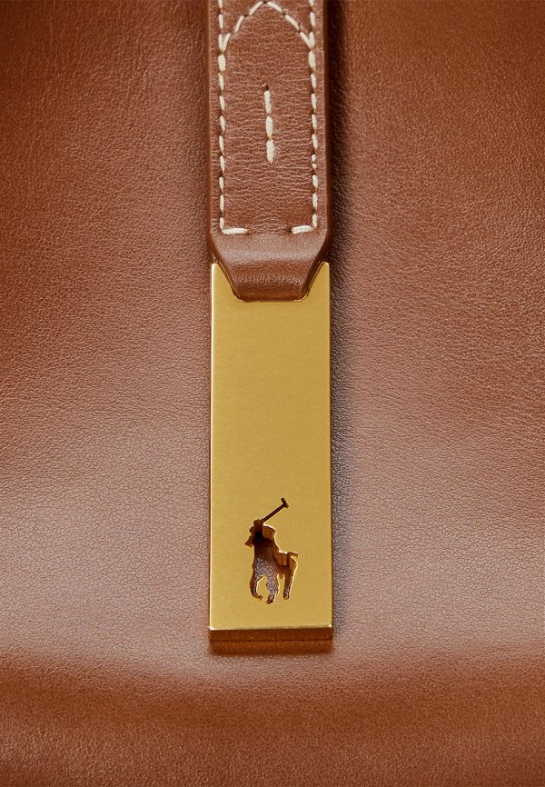 Polo ID Calfskin Large Shoulder Bag - Tote bag - cuoio4