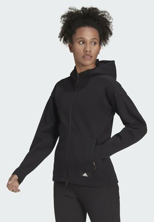 MISSION - Sudadera con cremallera - black