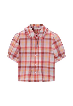 Sissy-Boy SISSY-BOY KARIERTE BLUSE - ORANGE - Overhemdblouse - orange