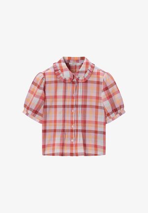 Sissy-Boy SISSY-BOY KARIERTE BLUSE - ORANGE - Overhemdblouse - orange