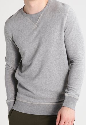 Sweatshirt - mottled light grey