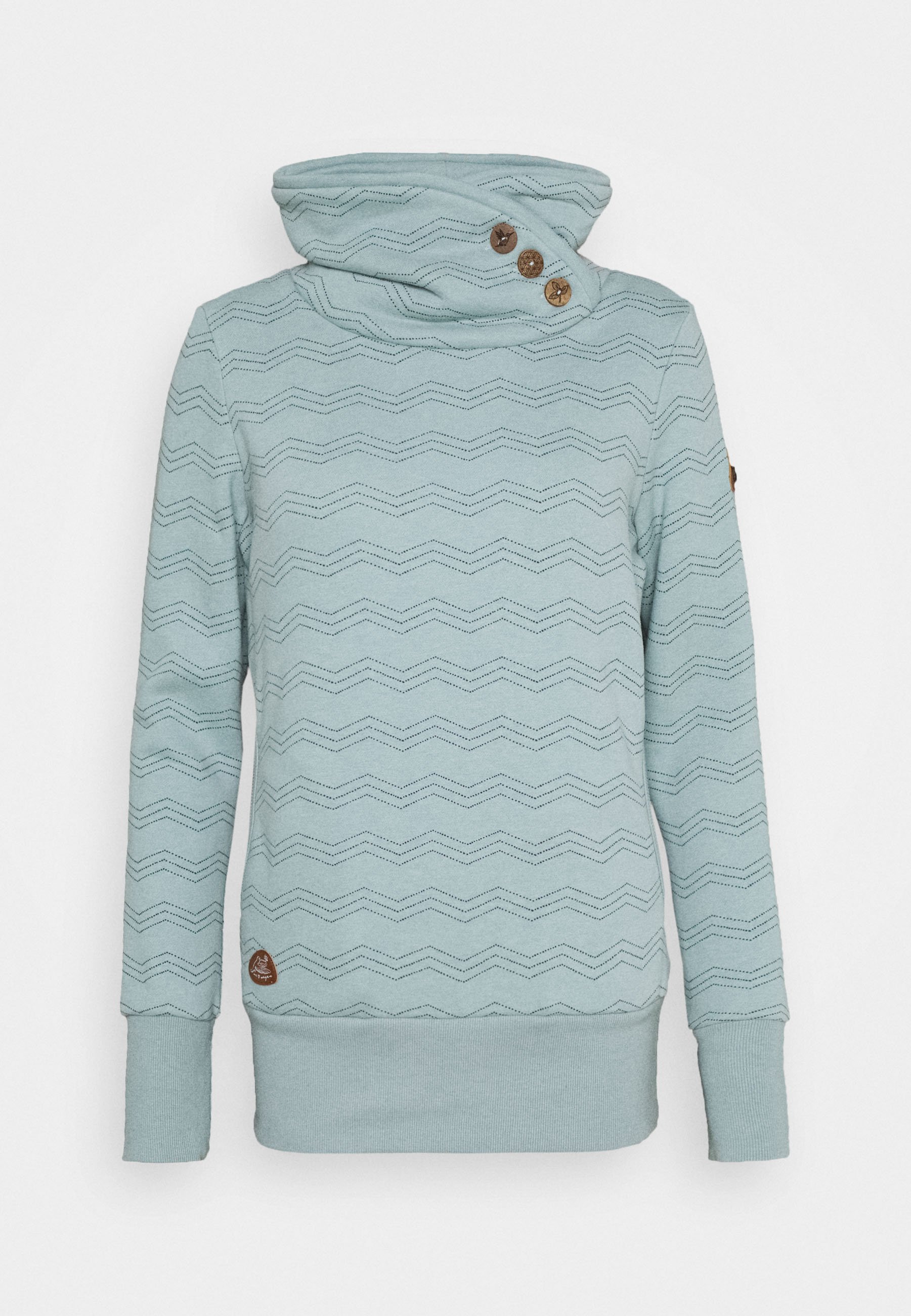 Ragwear Nuggys Solid gewatteerde winterjas voor dames, waterdicht (waterkolom 8.000 mm), met capuchon, XS-6XL, dark green, XXL