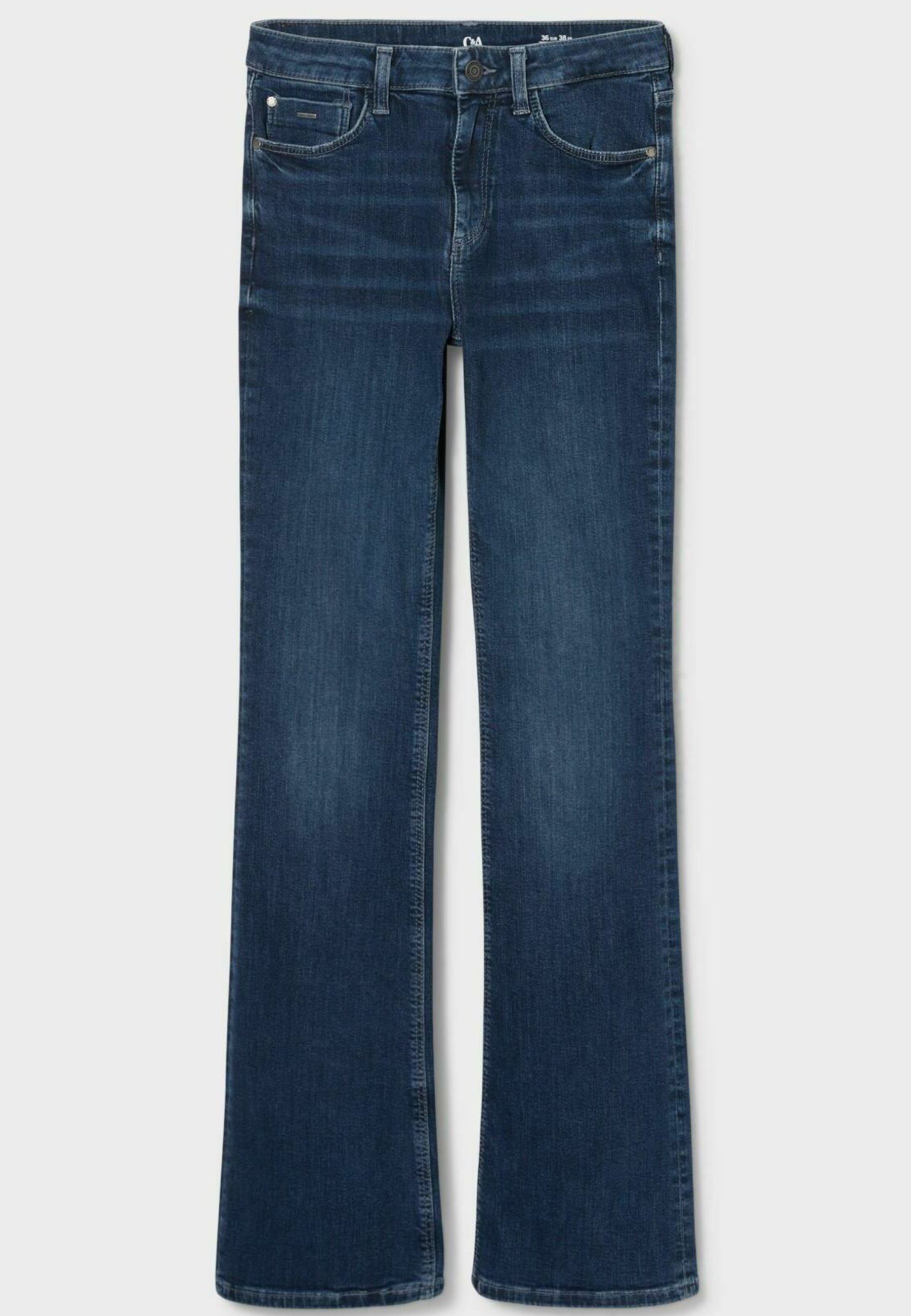 C\u0026A Bootcut jeans - denim blue/blue 
