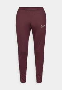 DRI-FIT ACADEMY PANT - Tepláky - burgundy crush/white