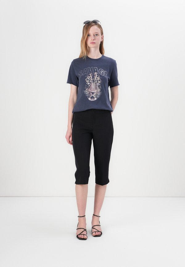 ONLLUCY LIFE BOX - Print T-shirt - total eclipse4