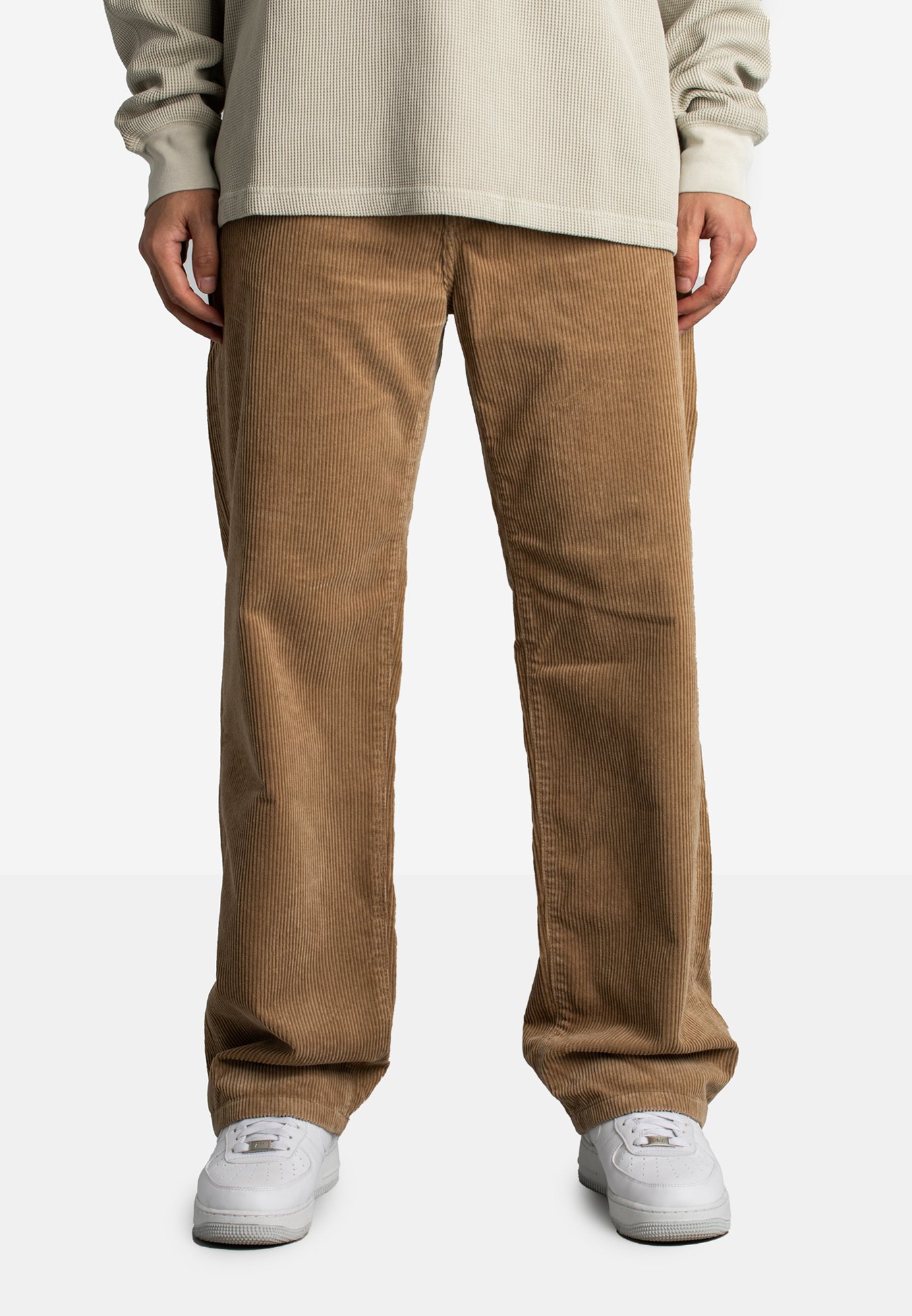 Pantalon 3/4 (capri) En Crêpe Marron Clair Esprit - Taille 38 - Occasion Très Bon état