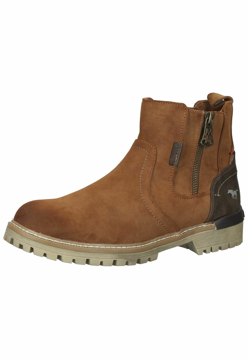 MUSTANG Stiefelette In Braun | ABOUT YOU