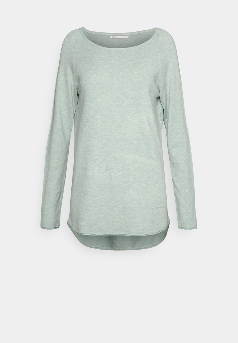 Damen Strickjacken | ONLY Tall ONLMILA LONG Strickpullover ether/dunkelblau - ZC72674 Damen Strickjacken | ONLY Tall ONLMILA LONG Strickpullover ether/dunkelblau - ZC72674