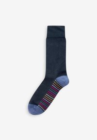 Next SEVEN PACK - Zoknik - navy blue stripe geo