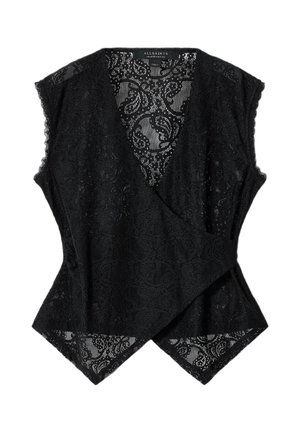 AllSaints, VERA TOP - Bluse - black