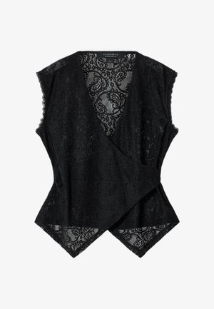 AllSaints, VERA TOP - Bluse - black