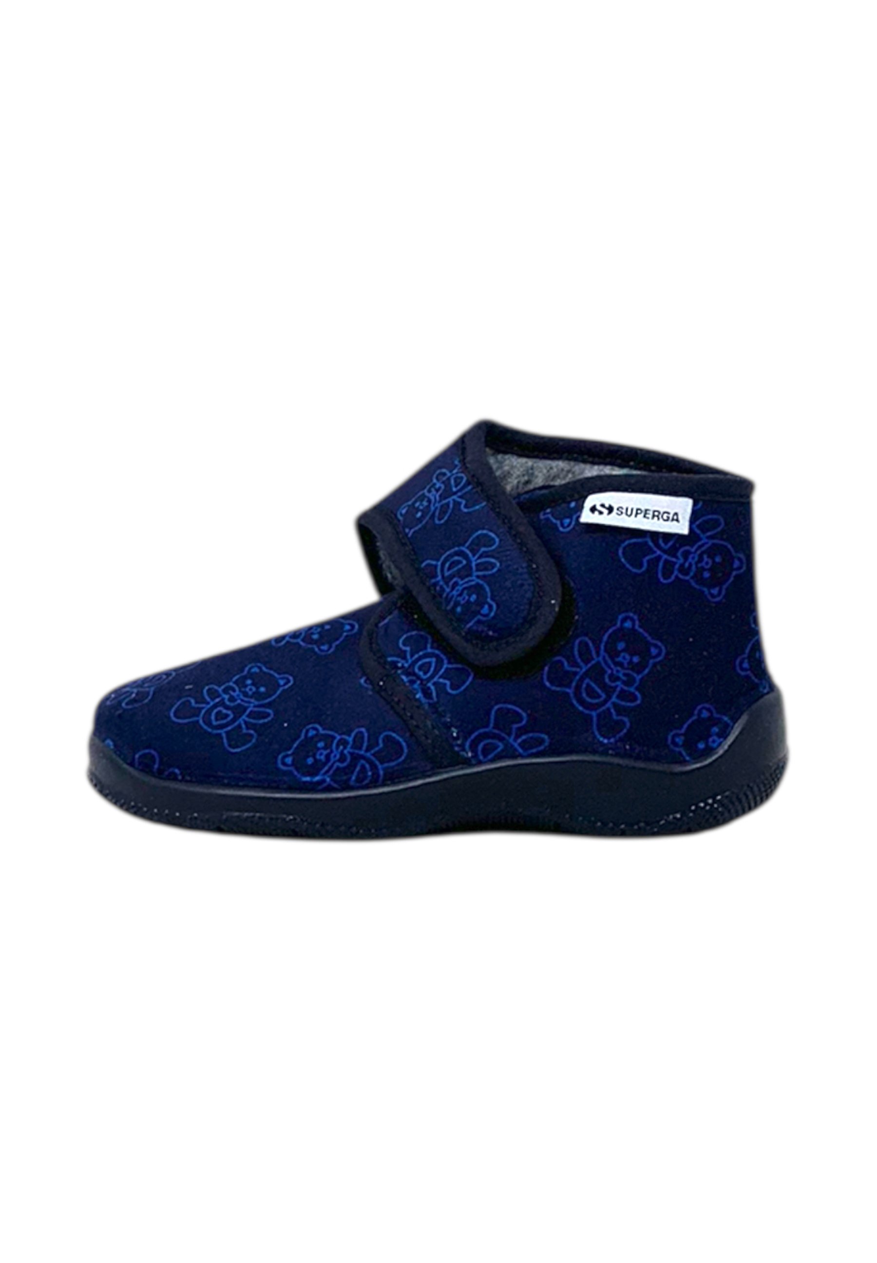 Ragazzi Motivo Leone Doppio Tassello Pantofole Con Suola In Gomma UK Taglie (ragazzi/ragazzi) 11,12,13,1,2,3,4,5, Blu (Navy), 30 EU Bambino - Foto 2