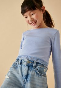 Next LONG SLEEVE  REGULAR FIT - Hosszú ujjú felső - blue