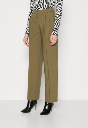 ONLY ONLMATHILDE WIDE PANT - Pantalon classique - kalamata
