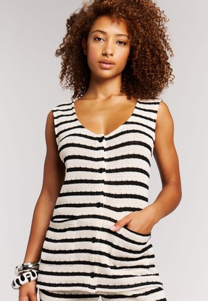 LILIAN - Vest - kitoffwhite