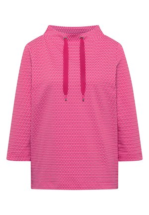 Cecil, 3/4-ARM SHIRT MIT FUNNEL NECK UND STRUKTUR - Langærmet T-shirt - pink flash
