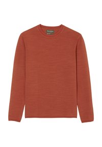 Marc O'Polo RELAXED MIX - Strickpullover - dark crabapple