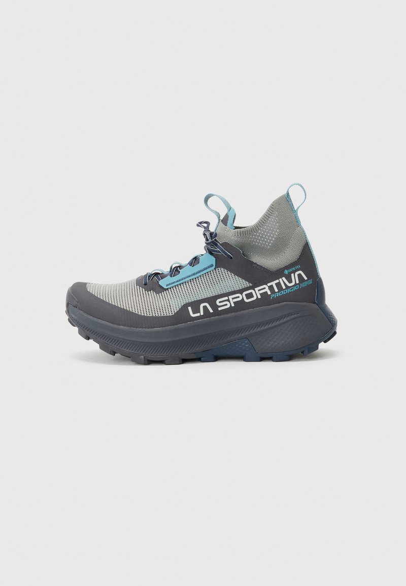 La Sportiva PRODIGIO HIKE GTX - Turistické topánky - light grey/onyx