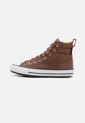 Converse, CHUCK TAYLOR ALL STAR BERKSHIRE WATER REPELLENT UNISEX - Sneaker high - bear nap/toadstool tan/white