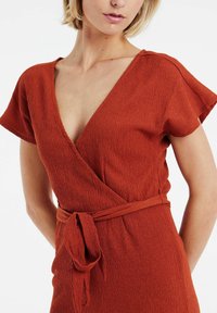 Protest Robe de jour - burnt orange denim