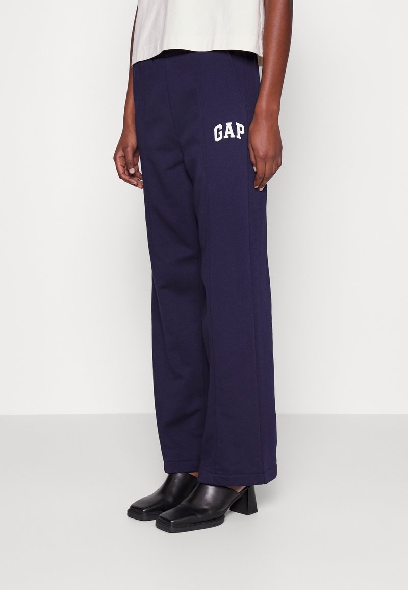 GAP SEAMED WIDE Tracksuit bottoms navy uniform/dark blue Zalando.ie
