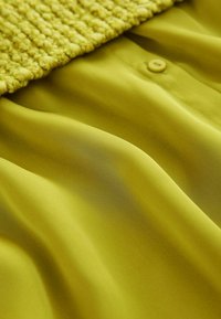 Next Striktrøje - lime green