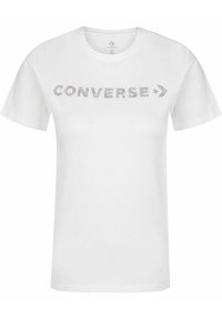Converse WORDMARK - T-shirts med print - white