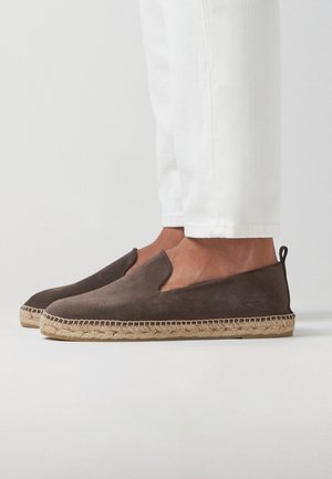 FRED MARTIN COLLECTION, Espadrilles - moka suede