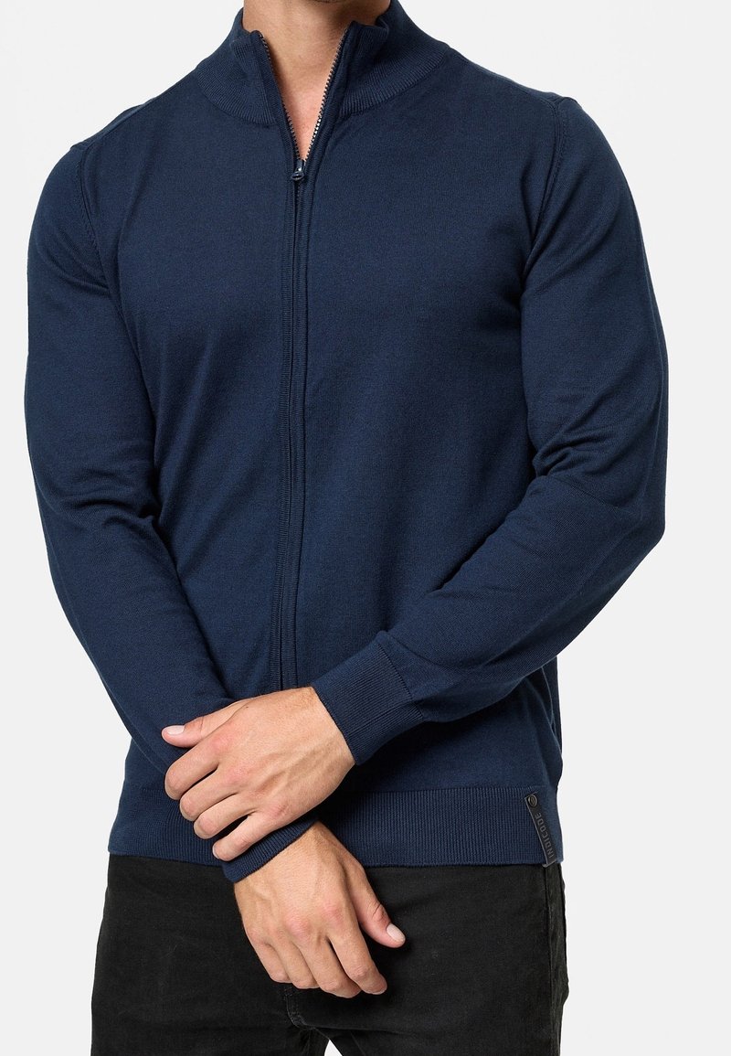 INDICODE JEANS Sweatjacke - dark blue