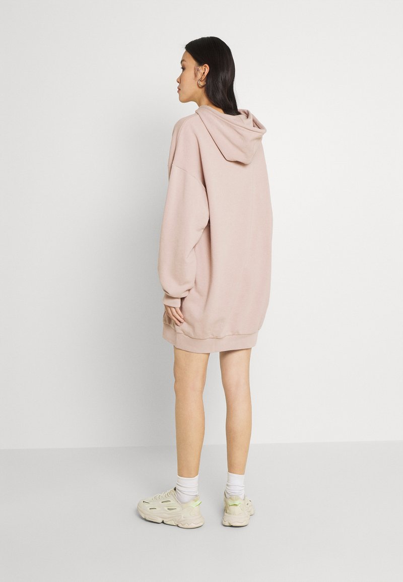 adidas Originals HOODIE DRESS - Day dress - ash pearl/beige - Zalando.ie