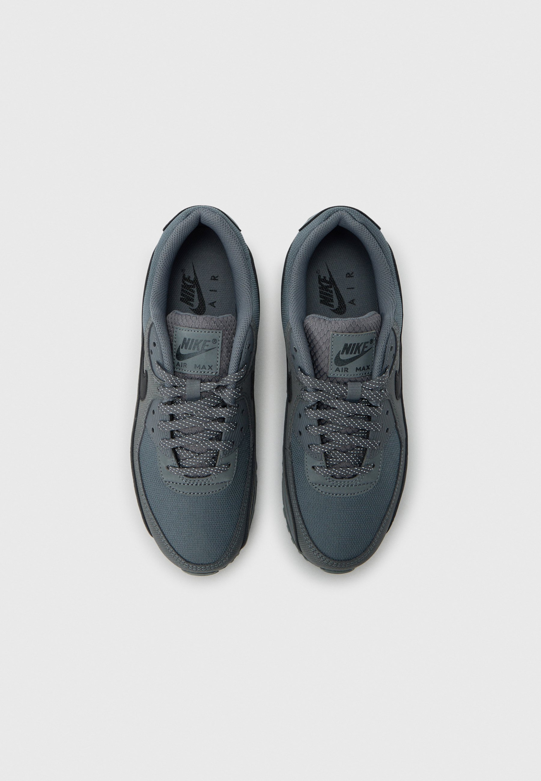 nike air max 90 basement smoke grey & reflect silver