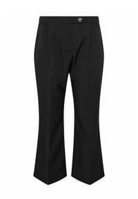 TAILORED WIDE LEG - Housut - black