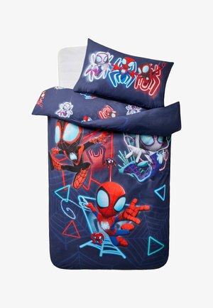 Next, SPIDEY AND FRIENDS DUVET COVER AND PILLOWCASE SET - Voodiriided - blue