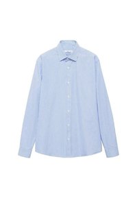 Mango REGULAR FIT STRIPED  - Majica - light blue