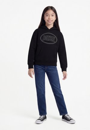 Diesel CIRCLE HOOD OVER UNISEX - Hættetrøje - nero