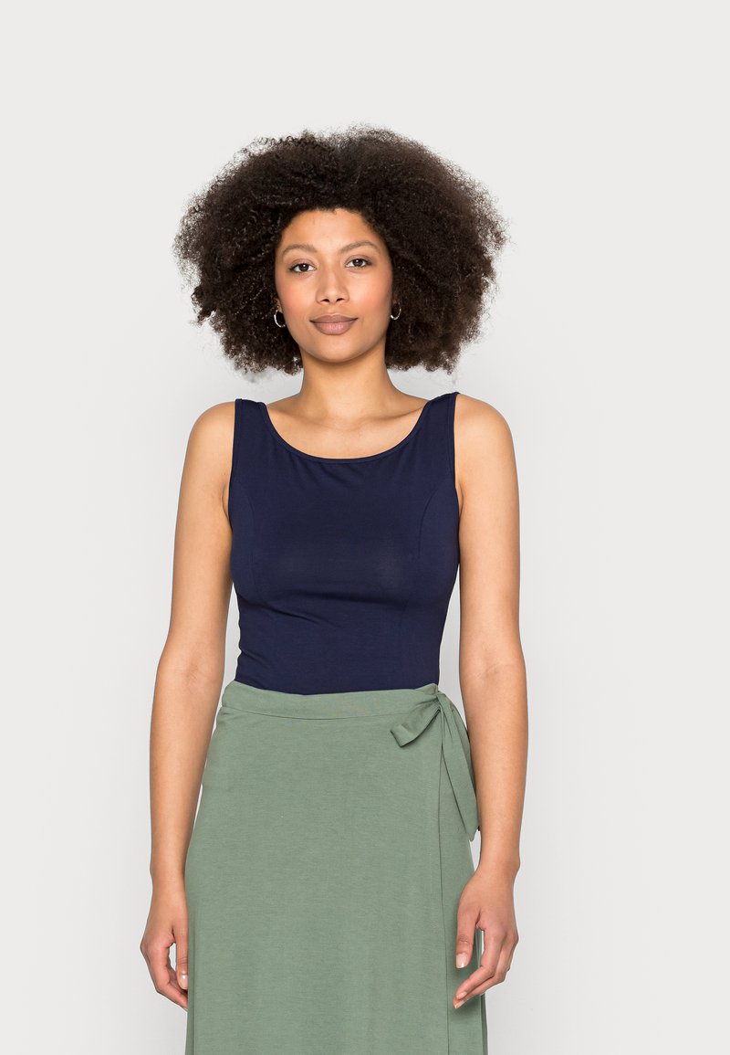 Damen T-Shirts | Anna Field Top dark blue/dunkelblau - BN02332 Damen T-Shirts | Anna Field Top dark blue/dunkelblau - BN02332