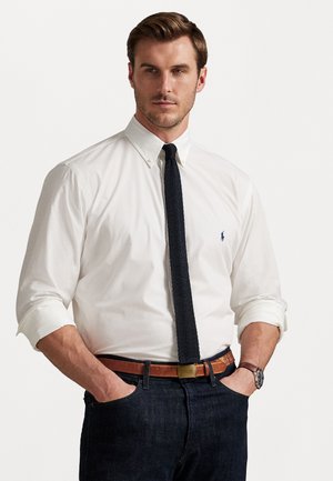 STRETCH POPLIN SHIRT - Chemise - white