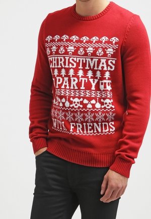 Pullover - red